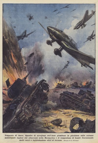 Ildstorm af Achille Beltrame
