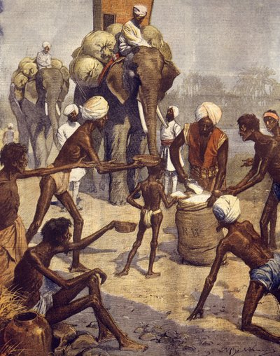 Sultens rædsler i Indien, 11. marts af Achille Beltrame