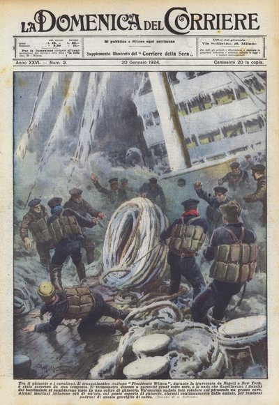 Mellem isen og bølgerne af Achille Beltrame