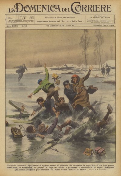 Vintertragedier af Achille Beltrame
