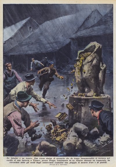 Lyn og en skat af Achille Beltrame
