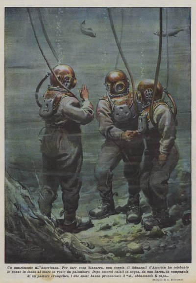 Et amerikansk bryllup af Achille Beltrame
