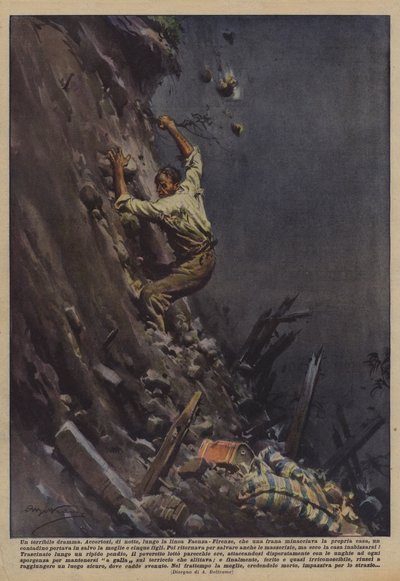 Et frygteligt drama af Achille Beltrame