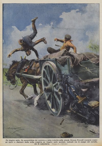 Et tragisk spring af Achille Beltrame
