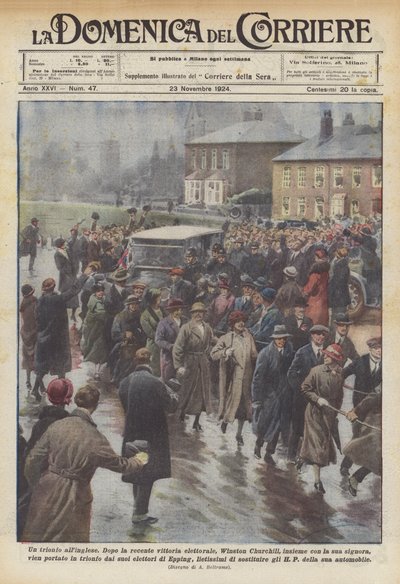 En engelsk triumf af Achille Beltrame