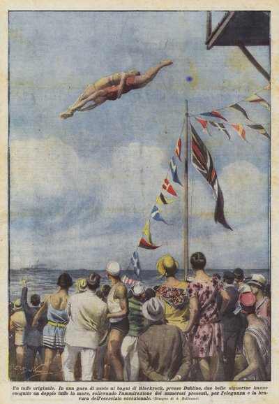 Et originalt dyk af Achille Beltrame