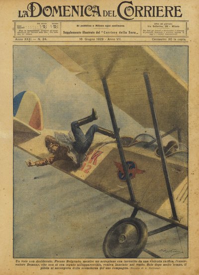 En uønsket flyvning af Achille Beltrame