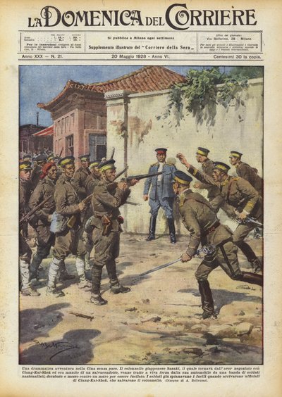 Et dramatisk eventyr i det urolige Kina af Achille Beltrame