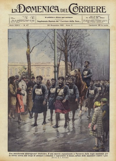 En ekstravagant maskerade? af Achille Beltrame