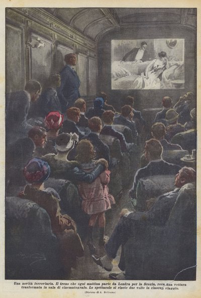 En jernbane-nyhed af Achille Beltrame