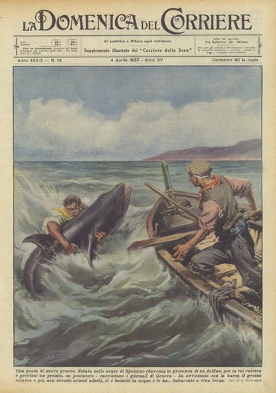 En ny slags fiskeri af Achille Beltrame