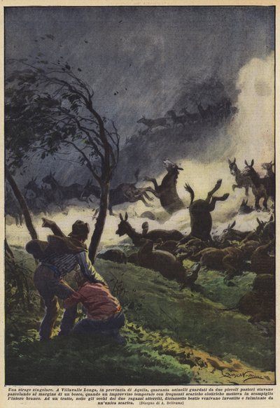 En enestående massakre af Achille Beltrame