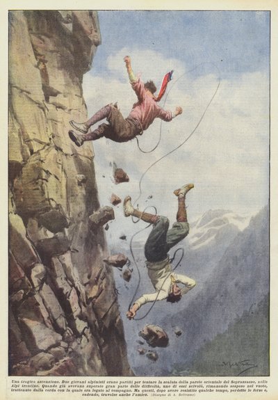 En tragisk opstigning af Achille Beltrame