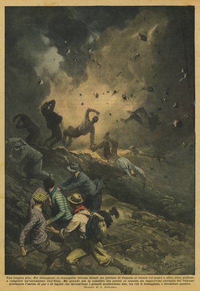 En tragisk tur af Achille Beltrame