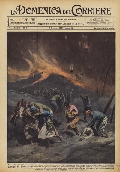 Måske en af ​​de mest formidable katastrofer i historien ødelægger en region i disse dage? af Achille Beltrame