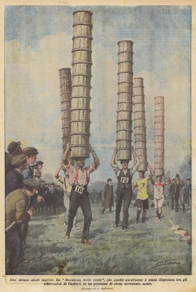 En mærkelig engelsk sport af Achille Beltrame