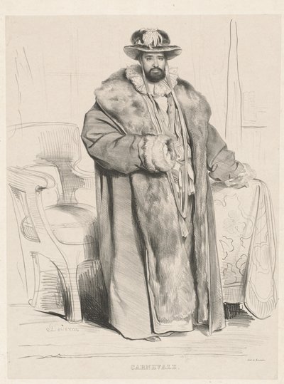 Carnevale af Achille Devéria
