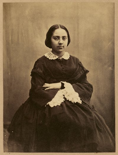 [Portræt af en ung dame, sandsynligvis Cécile Devéria]. af Achille Devéria