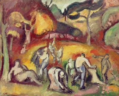 Efterårsarbejde af Achille Emile Othon Friesz