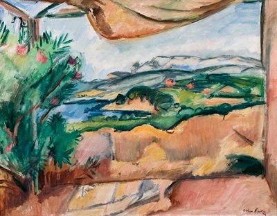 Landskab på terrassen af Achille Emile Othon Friesz