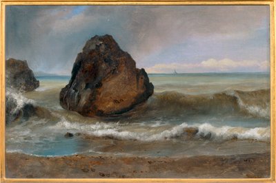 Vue de mer, à Salerne - View of the sea at Salerne ... af Achille Etna Michallon