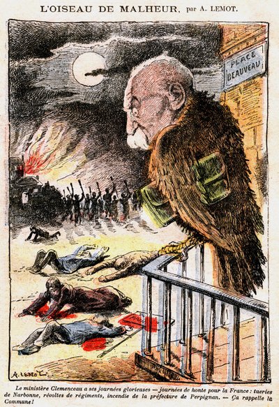 George Clemenceau i The Pilgrim af Achille Lemot