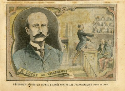Illustration af Achille Lemot (1846-1909) i Le Pelerin af Achille Lemot