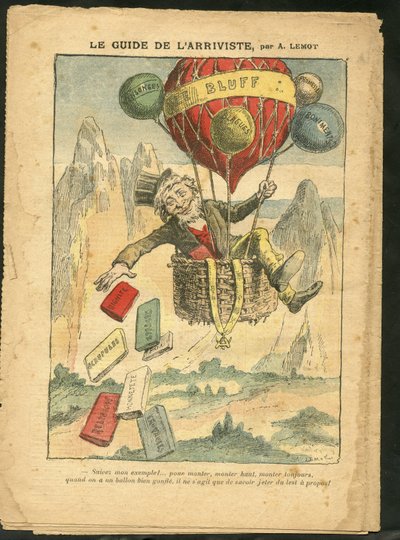 Illustration af Achille Lemot (1846-1909) i Le Pelerin af Achille Lemot