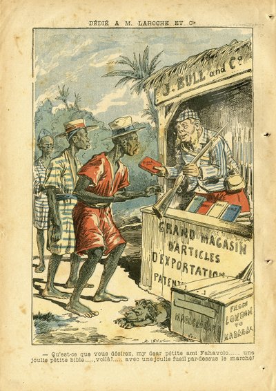 Illustration af Achille Lemot (1846-1909) i Le Pelerin af Achille Lemot