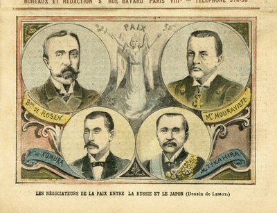 Illustration af Achille Lemot (1846-1909) i Le Pelerin af Achille Lemot