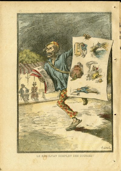 Illustration af Achille Lemot (1846-1909) i Le Pelerin af Achille Lemot