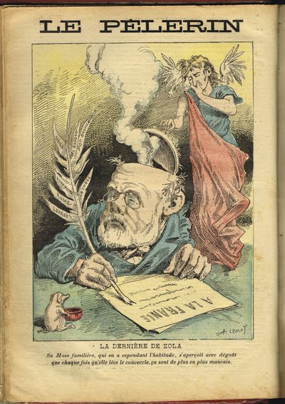 Illustration af Achille Lemot (1846-1909) i Le Pelerin af Achille Lemot