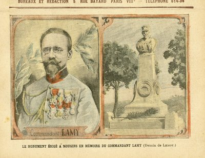 Illustration af Achille Lemot (1846-1909) i Le Pelerin af Achille Lemot
