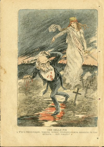 Illustration af Achille Lemot (1846-1909) i Le Pelerin af Achille Lemot