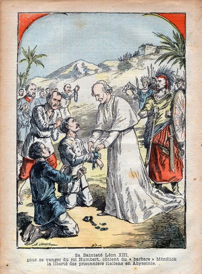 Pave Leo XIII (Vincenzo Gioacchino Pecci af Achille Lemot