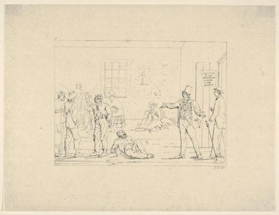 Køb af en stedfortræder i Norden under krigen fra Confederate War Etchings, 1861-63. af Adalbert John Volck
