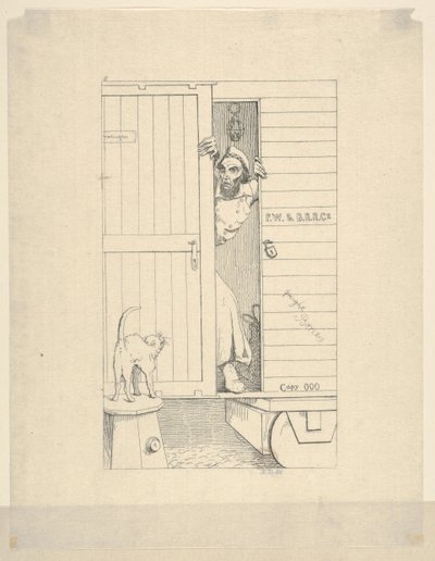 Passage Through Baltimore fra Confederate War Etchings, 1861-63. af Adalbert John Volck