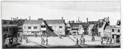 South View af Arundel House i London, ætset af Wenceslaus Hollar i 1646 og udgivet i 1792 af Adam Alexius Bierling
