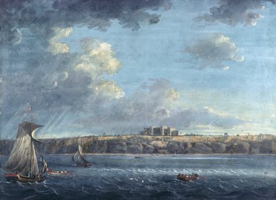 Highcliffe, nær Christchurch, fra havet af Adam Callander
