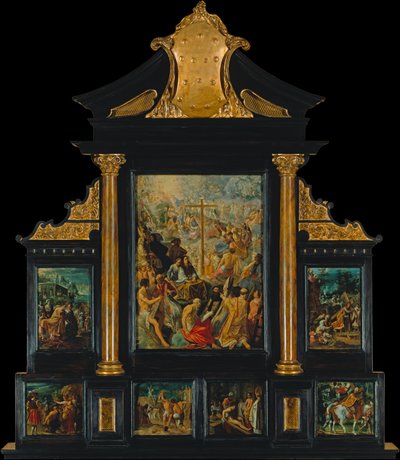 Altertavlen med Det Hellige Kors af Adam Elsheimer