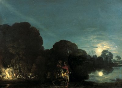Flugten til Egypten af Adam Elsheimer