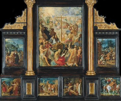 Frankfurts altertavle af det sande kors ophøjelse af Adam Elsheimer