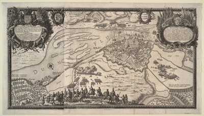 Belejringen af Riga af den russiske hær under zar Alexei Mikhailovich i 1656, 1656 af Adam Perelle