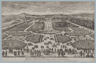 Tuileriehaven, 1680., 1680. af Adam Perelle