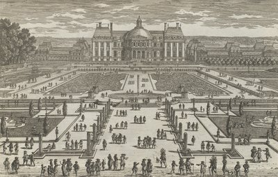 Udsigt over Vaux-Le-Vicomte, 1680