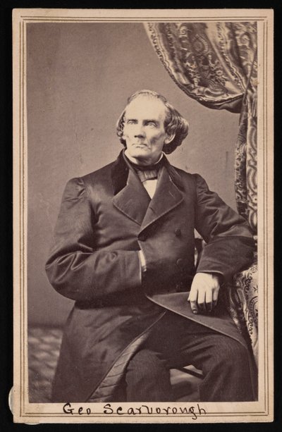 Portræt af George Scarborough, 1862-1863. af Addis and Noel