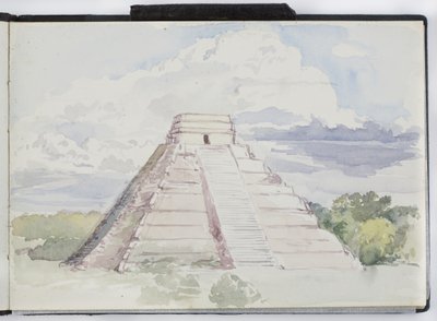 Skitsebog over tegninger og noter, Mexico og Europa af Adela Breton