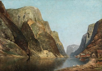 Sogne Fjord, Norway af Adelsteen Normann