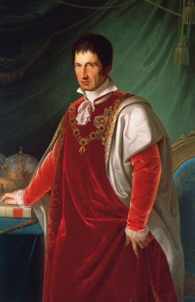 Portræt af Frans IV, hertug af Modena (Milano af Adeodato Malatesta or Malatesti