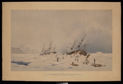 H.M.S. Phoenix og The Breadalbane i det øjeblik, hvor sidstnævnte blev knust og sænket... af Admiral Edward Augustus (after) Inglefield
